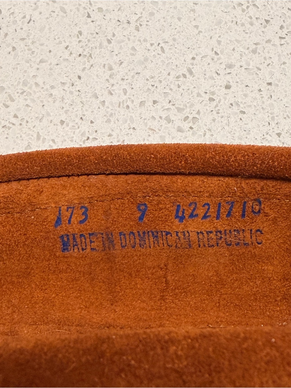 Minnetonka Brown Suede Beaded Moccasin Flats - Picture 6 of 7